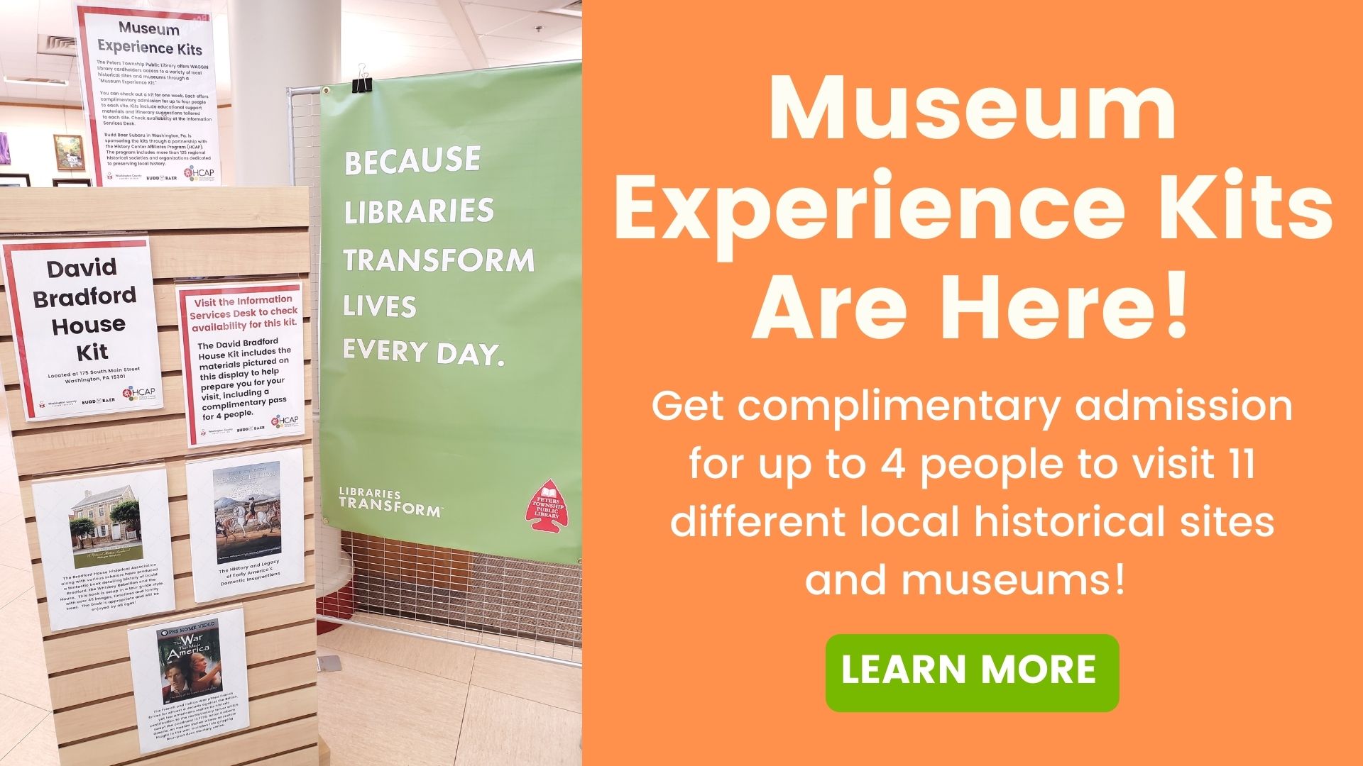 museumexperiencekits Peters Township Public Library